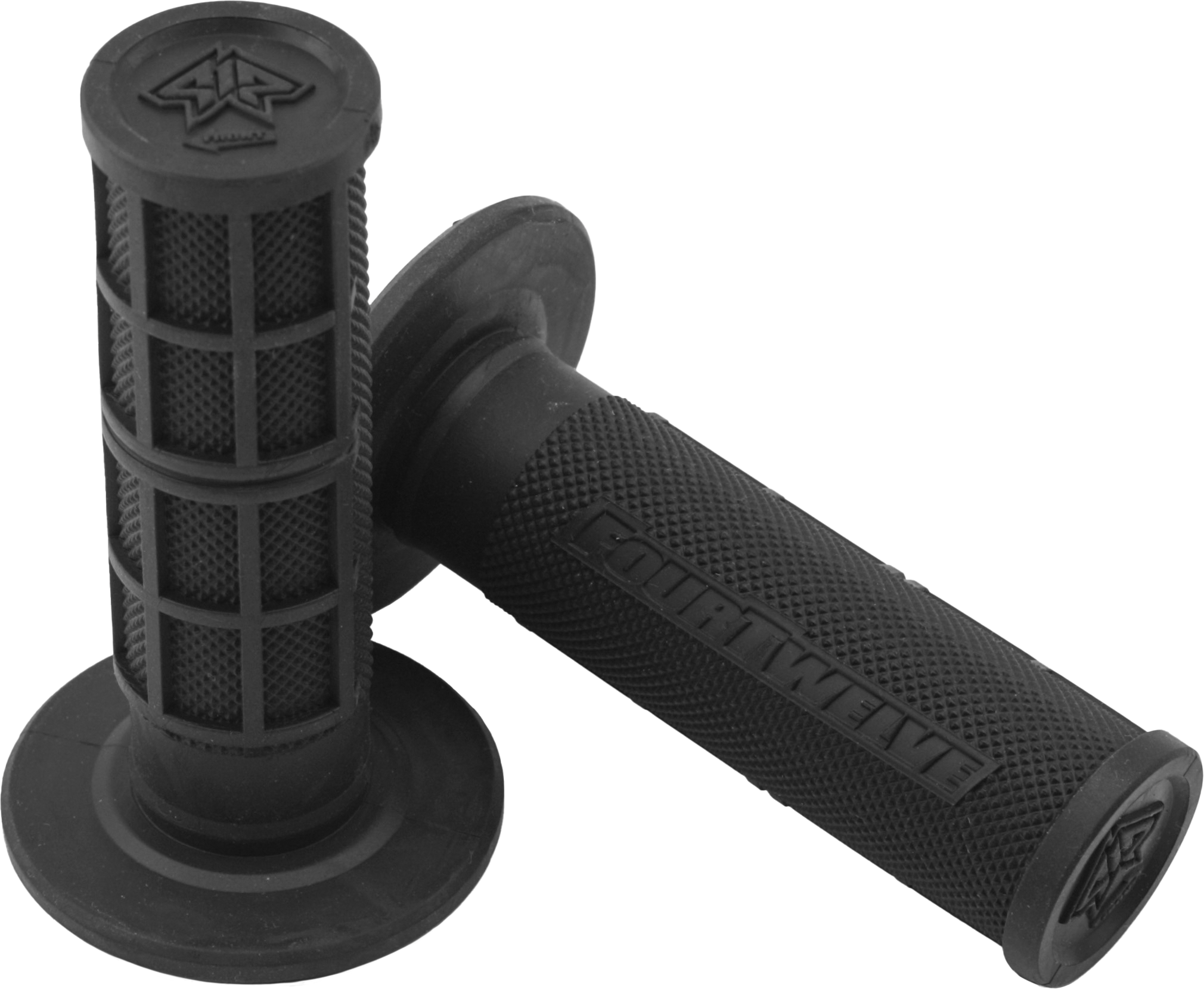 FOUR TWELVE Pee Wee / Pit Bike Mini Grips 7/8’’ (Black) - Wheels