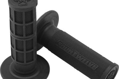 FOUR TWELVE Pee Wee / Pit Bike Mini Grips 7/8’’ (Black) - Wheels