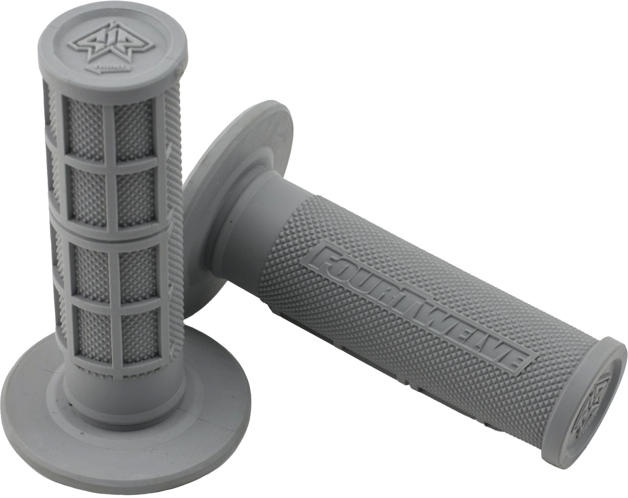 FOUR TWELVE Pee Wee / Pit Bike Mini Grips 7/8’’ (Grey) - Wheels