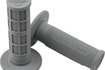 FOUR TWELVE Pee Wee / Pit Bike Mini Grips 7/8’’ (Grey) - Wheels