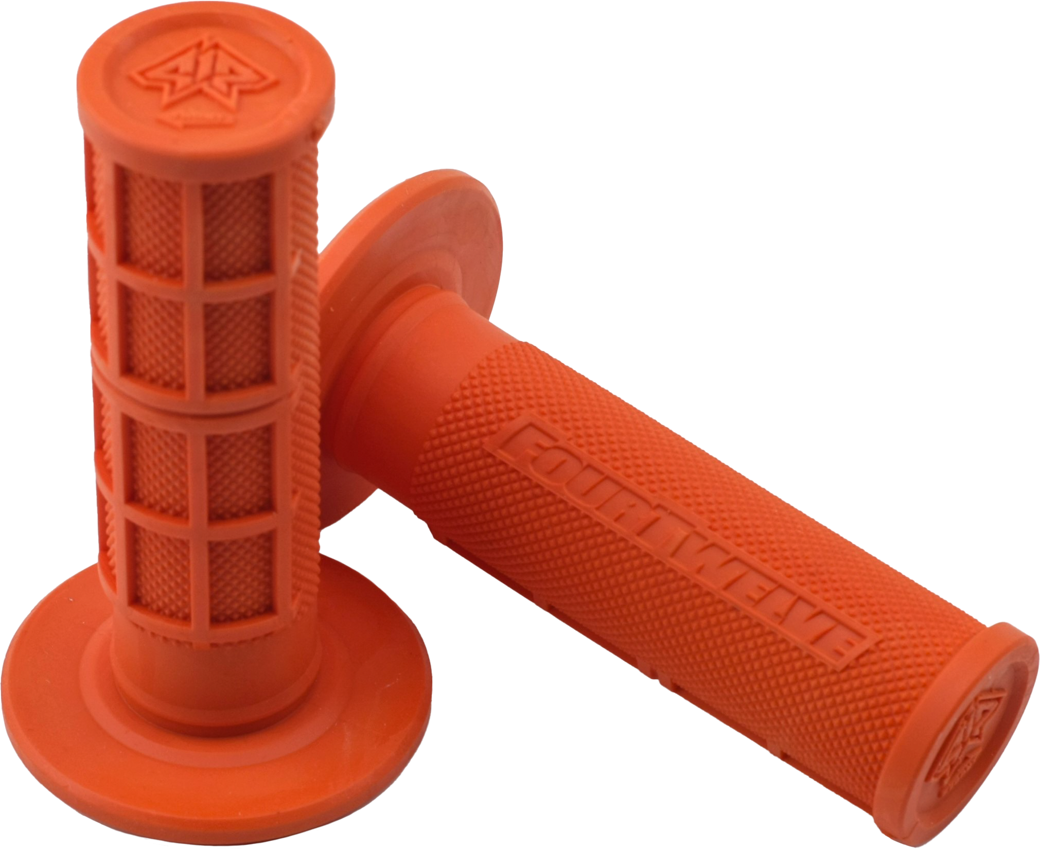 FOUR TWELVE Pee Wee / Pit Bike Mini Grips 7/8’’ (Orange) - Wheels