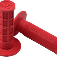 FOUR TWELVE Pee Wee / Pit Bike Mini Grips 7/8’’ (Red) - Wheels