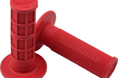 FOUR TWELVE Pee Wee / Pit Bike Mini Grips 7/8’’ (Red) - Wheels