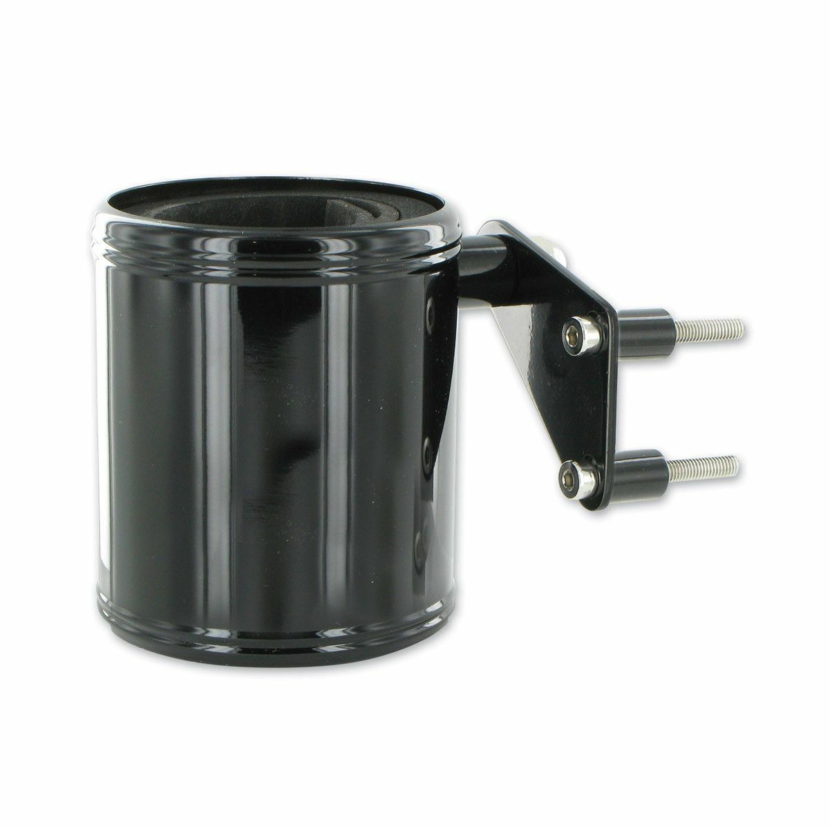 Kruzer Kaddy Perch Mount Holder Leather Black/chrome - Black - Harddrive Products