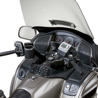 Kruzer Kaddy Perch Mount Holder Leather Black/chrome - Black - Harddrive Products