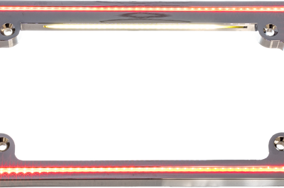 Letric Lighting Co Perfect Plate Light Chrome Red Turns Flh/flt `14-up - Harddrive Products