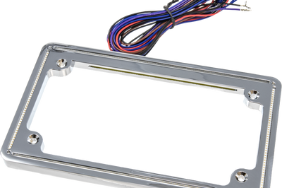Letric Lighting Co Perfect Plate Light Chrome Universal Fit - Harddrive Products