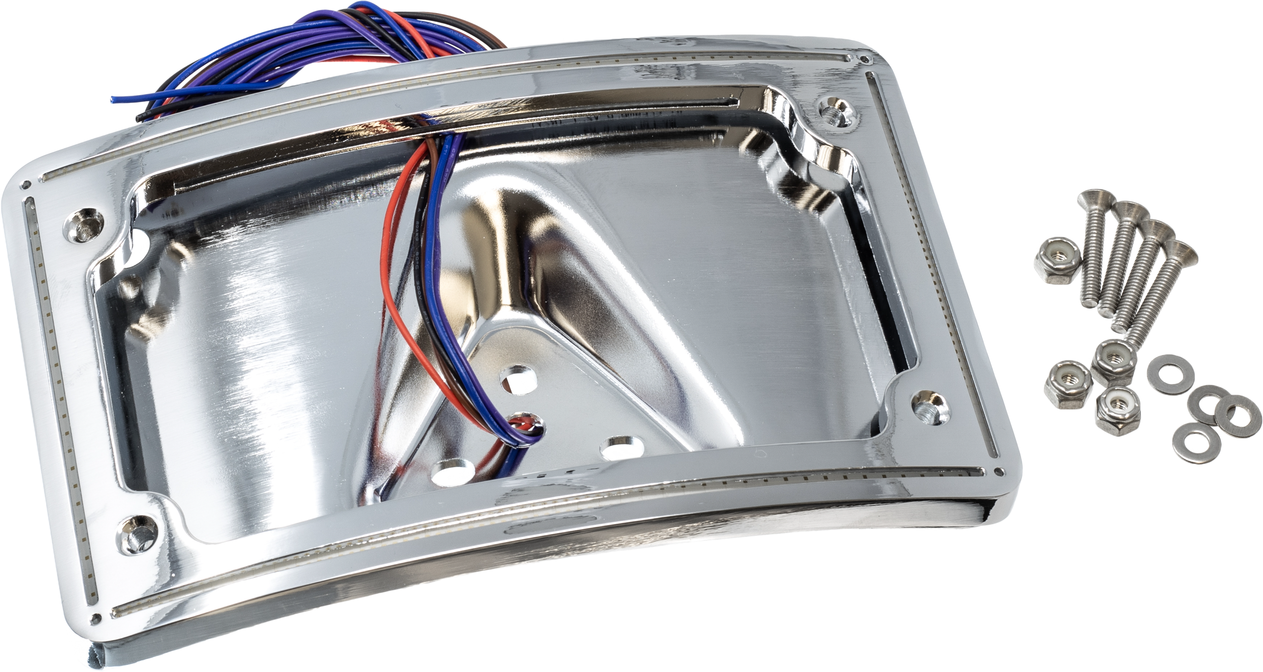 Letric Lighting Co Perfect Plate Light Curve Chr Xl `14-up - Harddrive Products