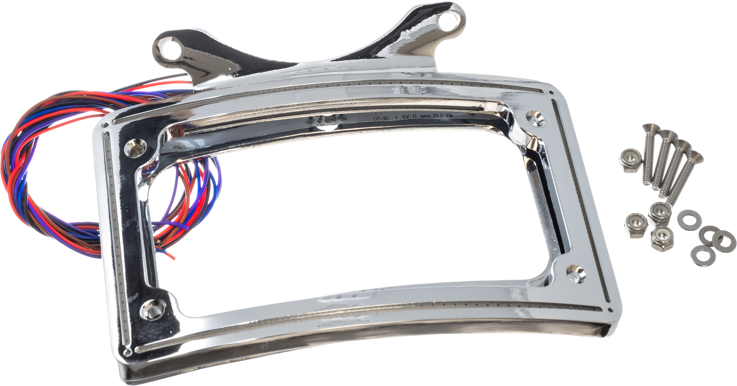 Letric Lighting Co Perfect Plate Light Lp Frame Chrome Scout - Harddrive Products