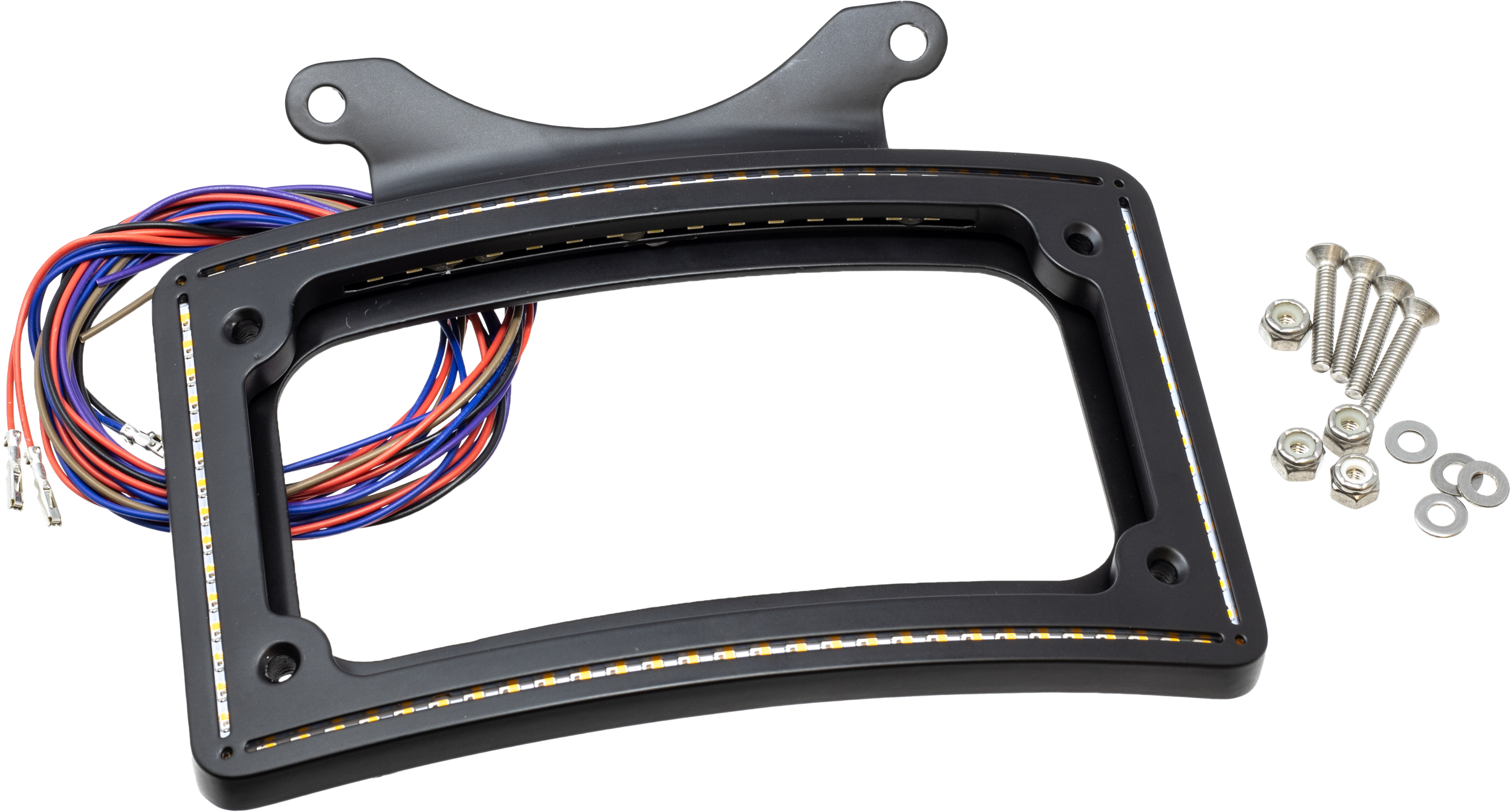 Letric Lighting Co Perfect Plate Light Lp Frame Gloss Black Indian - Matte - Harddrive Products