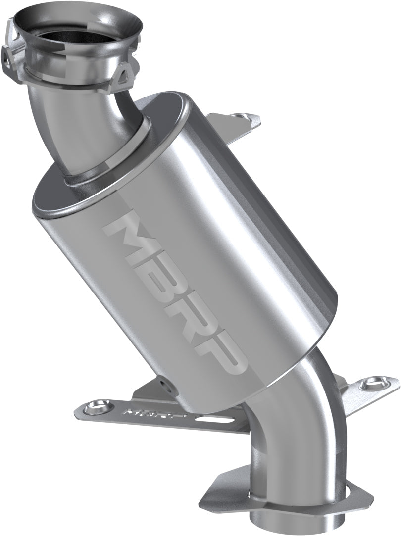 Mbrp Performance Exhaust Trail Silencer - Snowmobile Collection