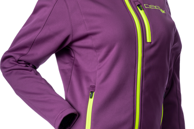 Dsg Performance Fleece Zip Up Deep Amethyst Xs - Apparel Collection