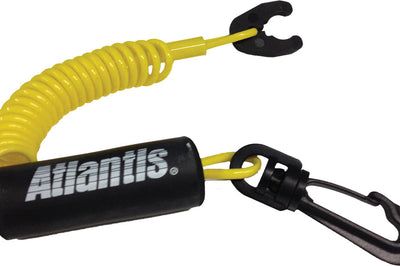 Atlantis Performance Lanyard Blue - Yellow - Watercraft Collection