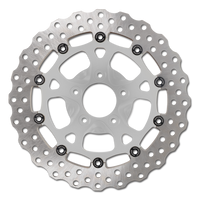 Performance Machine Disc Carr Dominator 320Mm X.20 Ff No O/S Front Chrome - Brakes