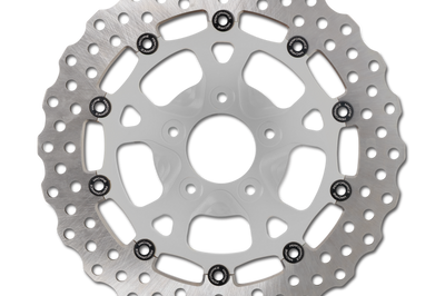 Performance Machine Disc Carr Dominator 320Mm X.20 Ff No O/S Front Chrome - Brakes