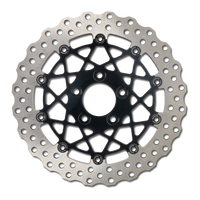 Performance Machine Disc/Carr Speedstar 320Mm X.20 Ff No O/S Front Black Ano - Brakes