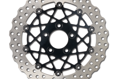 Performance Machine Disc/Carr Speedstar 320Mm X.20 Ff No O/S Front Black Ano - Brakes