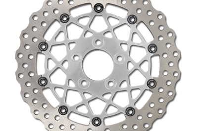 Performance Machine Disc/Carr Speedstar 320Mm X.20 Ff No O/S Front Chrome - Brakes