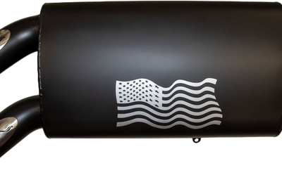 SLP Performance Slip On Muffler Pol Rzr - Exhaust