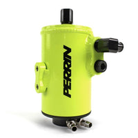 Perrin Performance 02-07 Subaru WRX/STI Air Oil Separator - Neon Yellow - Engine Components