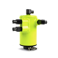Perrin Performance 02-14 Subaru WRX / 04-19 STI with FMIC Air Oil Separator - Neon Yellow - Engine Components