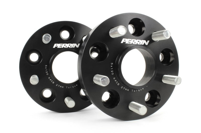 Perrin Performance 17-18 Honda Civic Type R 64.1mm Hub 5x120 27mm Wheel Spacers (One Pair) - and Tire Accessories
