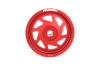 Perrin Performance 2022 BRZ/86 / 19-22 Subaru WRX Lightweight Crank Pulley (FA/FB Eng w/Small Hub) - Red - Engine
