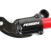 Perrin Performance Honda Civic Type R / Si Front Strut Brace - Glossy Red w/ Black Feet - Suspension