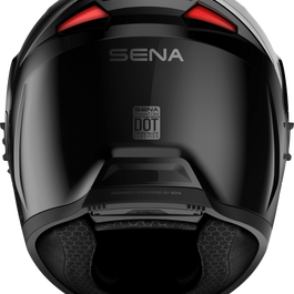 SENA Phantom Ff Mesh Com Helmet Glossy Black Xl - Helmets