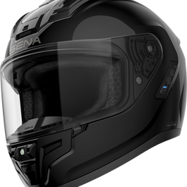 SENA Phantom Ff Mesh Com Helmet Glossy Black Xl - Helmets