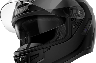 SENA Phantom Ff Mesh Com Helmet Glossy Black Xl - Helmets