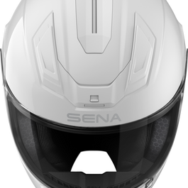 SENA Phantom Ff Mesh Com Helmet Glossy White Lg