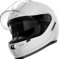SENA Phantom Ff Mesh Com Helmet Glossy White Lg