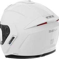 SENA Phantom Ff Mesh Com Helmet Glossy White Sm