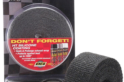 Dei Pipe Wrap & Locking Ties Black Titanium - Harddrive Products