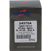 VERTEX Piston Kit Cast 47.44/Std Yam - kits & Components