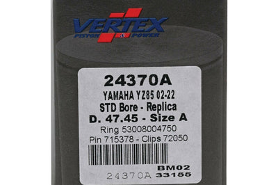 VERTEX Piston Kit Cast 47.44/Std Yam - kits & Components
