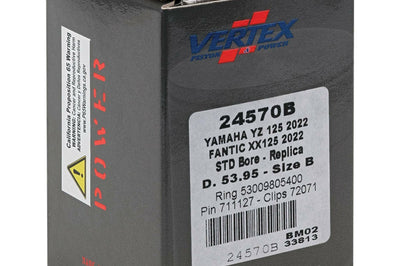 Vertex Piston Kit Cast 53.95/std Yam - Offroad Collection