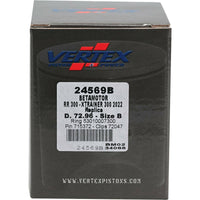Vertex Piston Kit Cast 72.96/std Beta - Offroad Collection