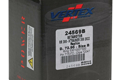 Vertex Piston Kit Cast 72.96/std Beta - Offroad Collection