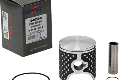 Vertex Piston Kit Cast Race Evolution 51.96/stroker Ktm - Offroad Collection