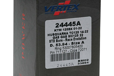 Vertex Piston Kit Cast Race Evolution 53.94/std Ktm / Husq / Gas - Offroad Collection