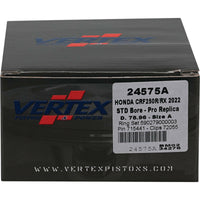 Vertex Piston Kit Forged 78.96/std 13.9:1 Hon - Offroad Collection