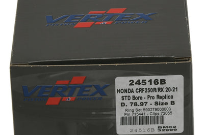 Vertex Piston Kit Forged 78.97/std 13.9:1 Hon - Offroad Collection