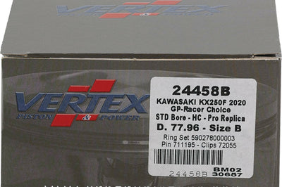 Vertex Piston Kit Gp Rc Forged 77.96/std 14.4:1 Kaw - Offroad Collection