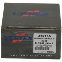 Vertex Piston Kit Hc Forged 78.96/std 14.4:1 Hon - Offroad Collection