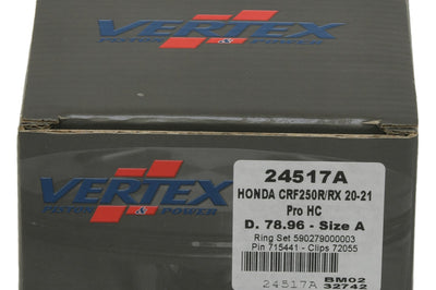 Vertex Piston Kit Hc Forged 78.96/std 14.4:1 Hon - Offroad Collection
