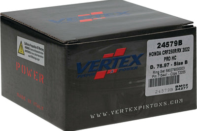 Vertex Piston Kit Hc Forged 78.97/std 14.4:1 Hon - Offroad Collection