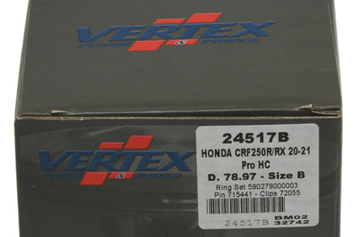 Vertex Piston Kit Hc Forged 78.97/std 14.4:1 Hon - Offroad Collection