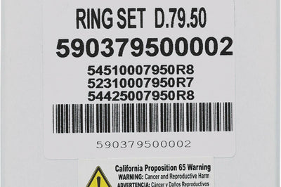 Vertex Piston Rings 79.46mm Hon For Pistons Only - Atv Performance Products